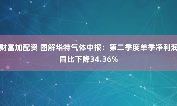 财富加配资 图解华特气体中报：第二季度单季净利润同比下降34.36%